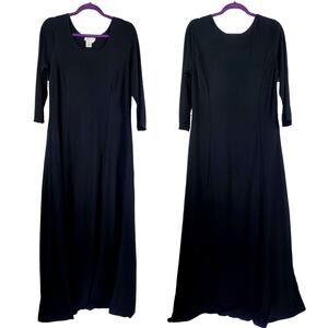 Vintage‎ Coldwater Creek Long Sleeve Maxi Dress Size L